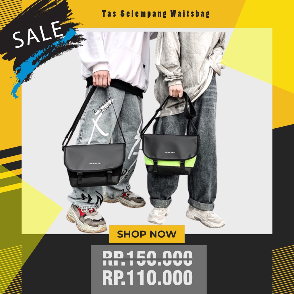 Promo Tas Selempang Pria Wanita MULTIFUNGSI S6160-ORI TERBARU TERKINI TERHITS2020