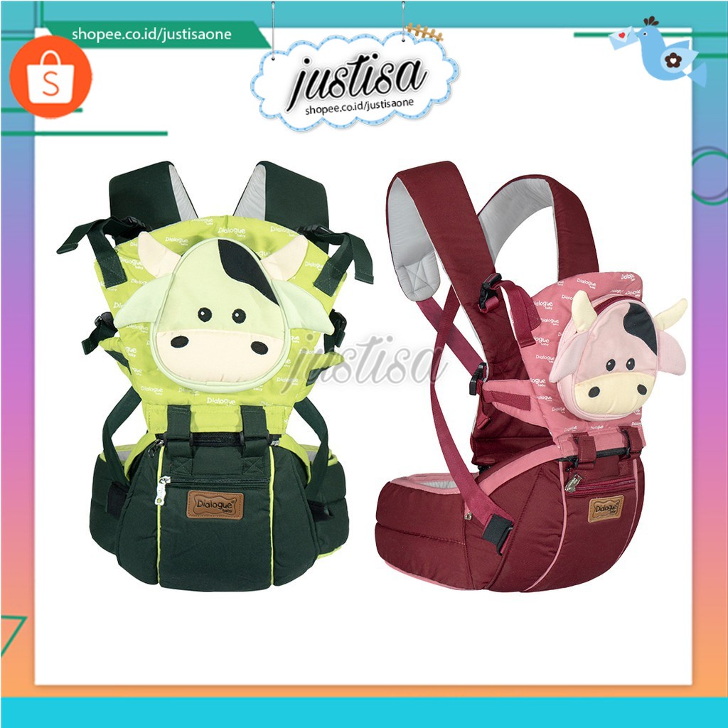 Promo !! SALE DIALOGUE-GENDONGAN HIPSEAT 4IN1 MILKY SERIES GENDONGA BAYI DGG 4136