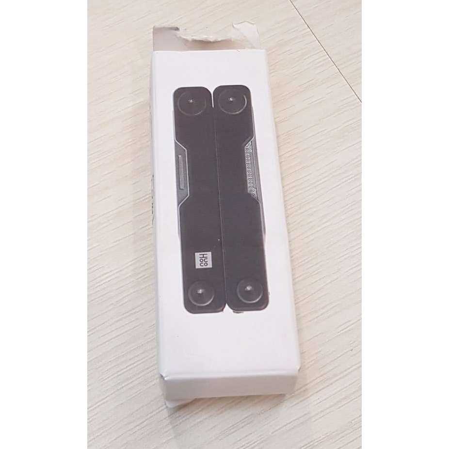 Huohou Pisau Lipat Multifungsi 10 in 1 Tool Stainless Steel - HU0140 Warna Hitam