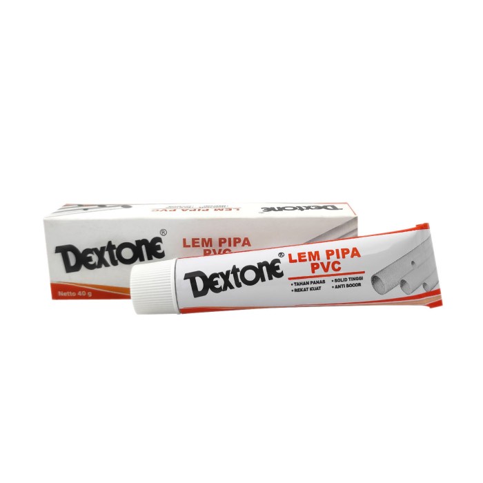 Lem Pipa PVC Dextone 40 grm Bisa Digunakan Dalam Air