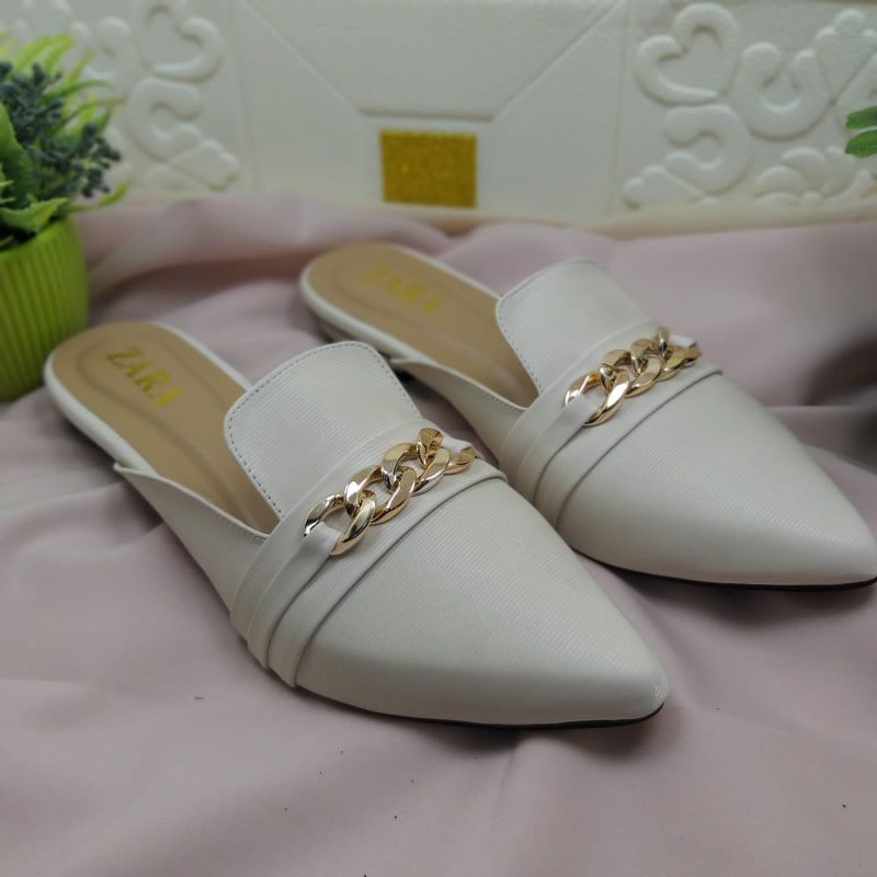 SLOP WANITA//SANDAL SLOP WANITA//SANDAL MULES//SANDAL SLOP ZARA TERBARU