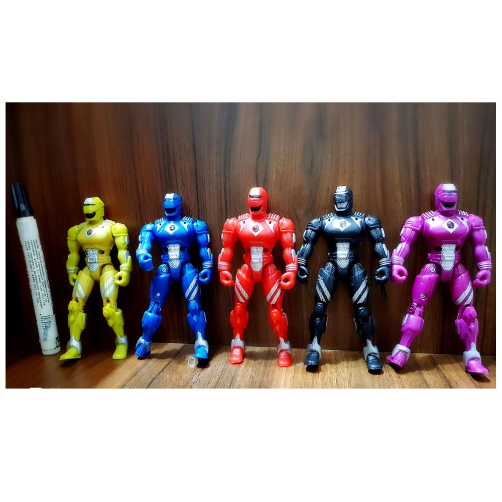 Figure Pajangan Power Ranger #3 Set Isi 5