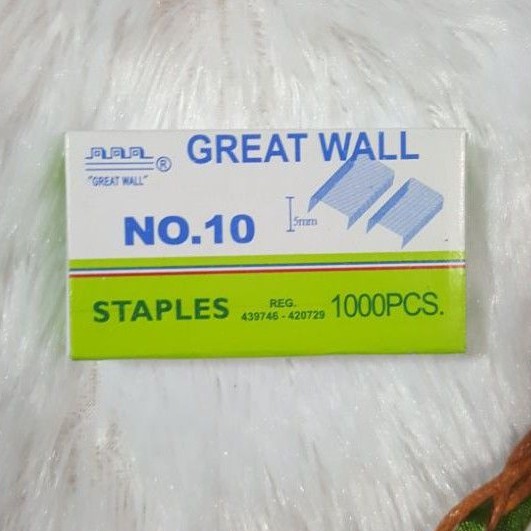

Isi Staples no.10 Great Wall