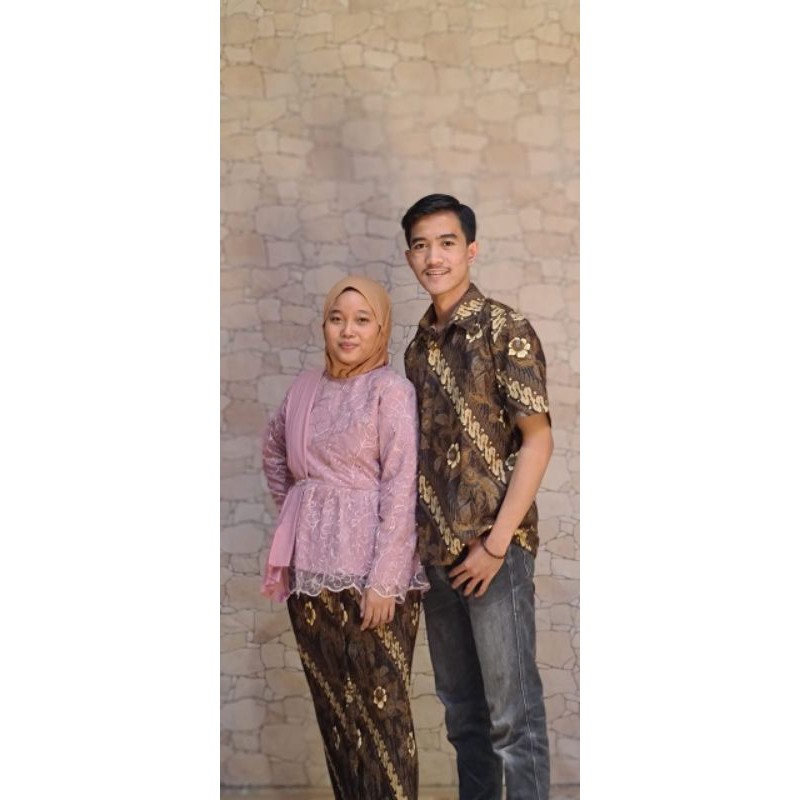 kebaya couple/ batik couple/ baju lamaran