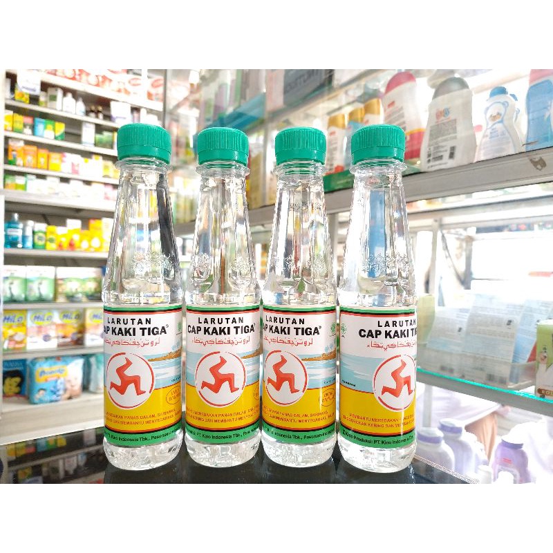 LARUTAN PENYEGAR CAP KAKI 3 BOTOL 200ML