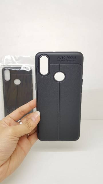 Auto Focus Samsung A10s 6.2 inchi Leather Soft Case Samsung Galaxy A10s Auto Fokus Samsung A107