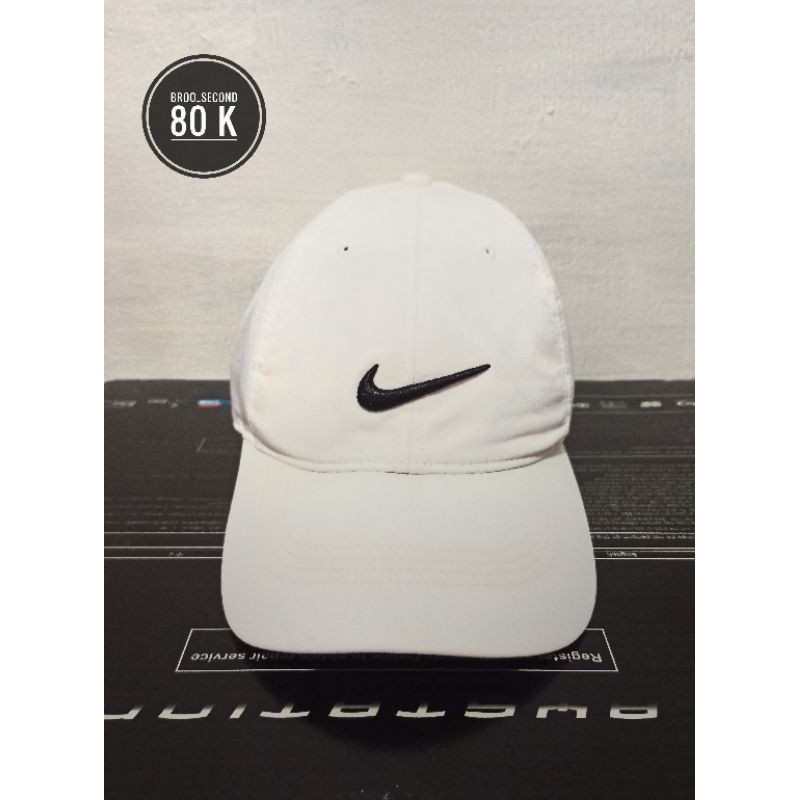 nike golf topi outdoor pria wanita second 100% original bekas rasa baru