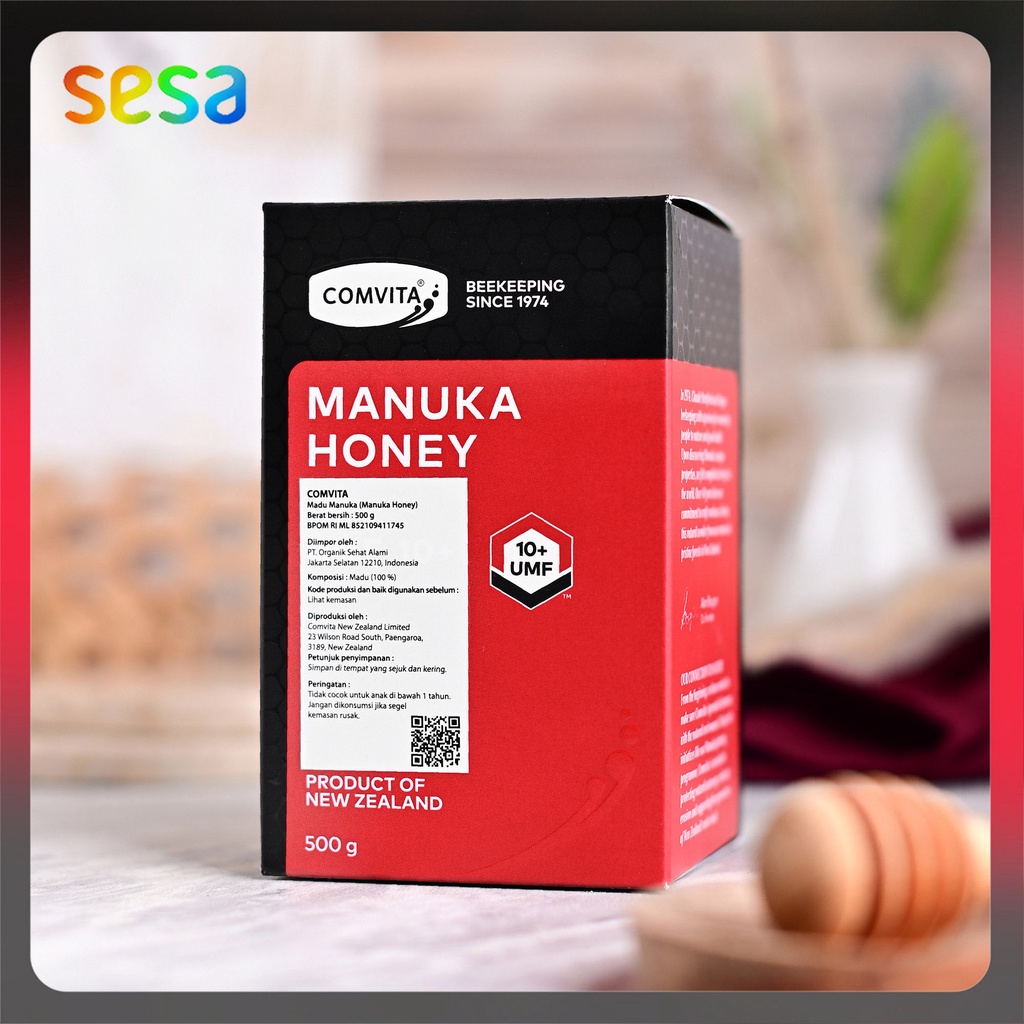 

COMVITA Manuka Honey UMF 10+ 500gr - Madu Sehat Alami