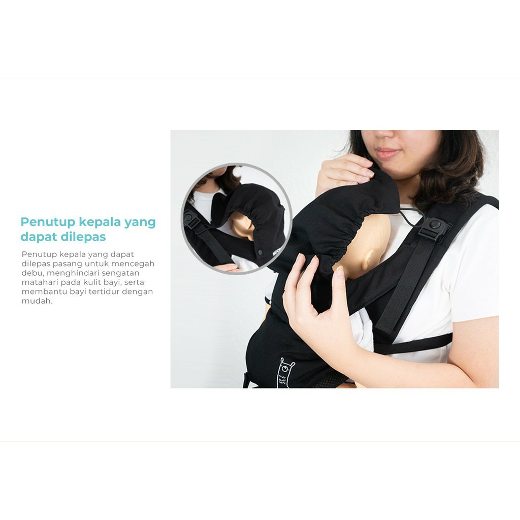 Mooimom Lightweight Hip Seat Carrier (HPS2101XF)