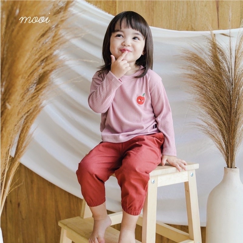 MOOI SWEATER RIB ANAK UNISEX RIB KNIT