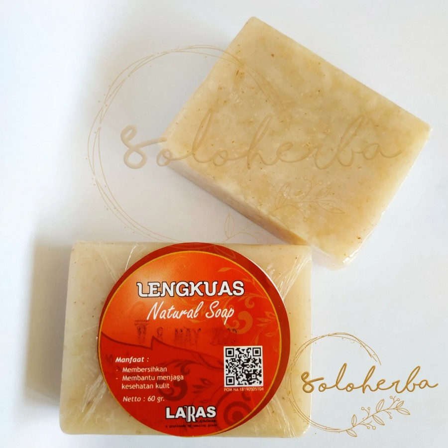 ✅Sabun Organik Herbal Lengkuas - Mengobati Panu, Kutu Air dan Jamur / Sabun Panu Paling Ampuh Herbal