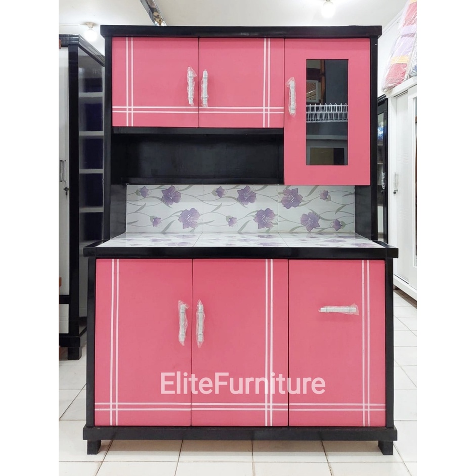 Lemari sayur 3pintu Rak sayur dapur 3pintu Kitchen set dapur minimalis / Lemari sayur minimalis / Le