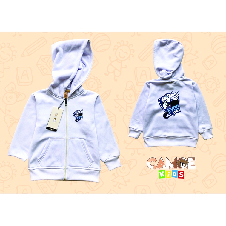 Hoodie Zipper Anak Esports Evos Lynx