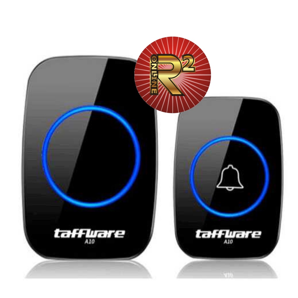 Taffware A10 Bel Pintu Wireless Remote Doorbell 38 Tune