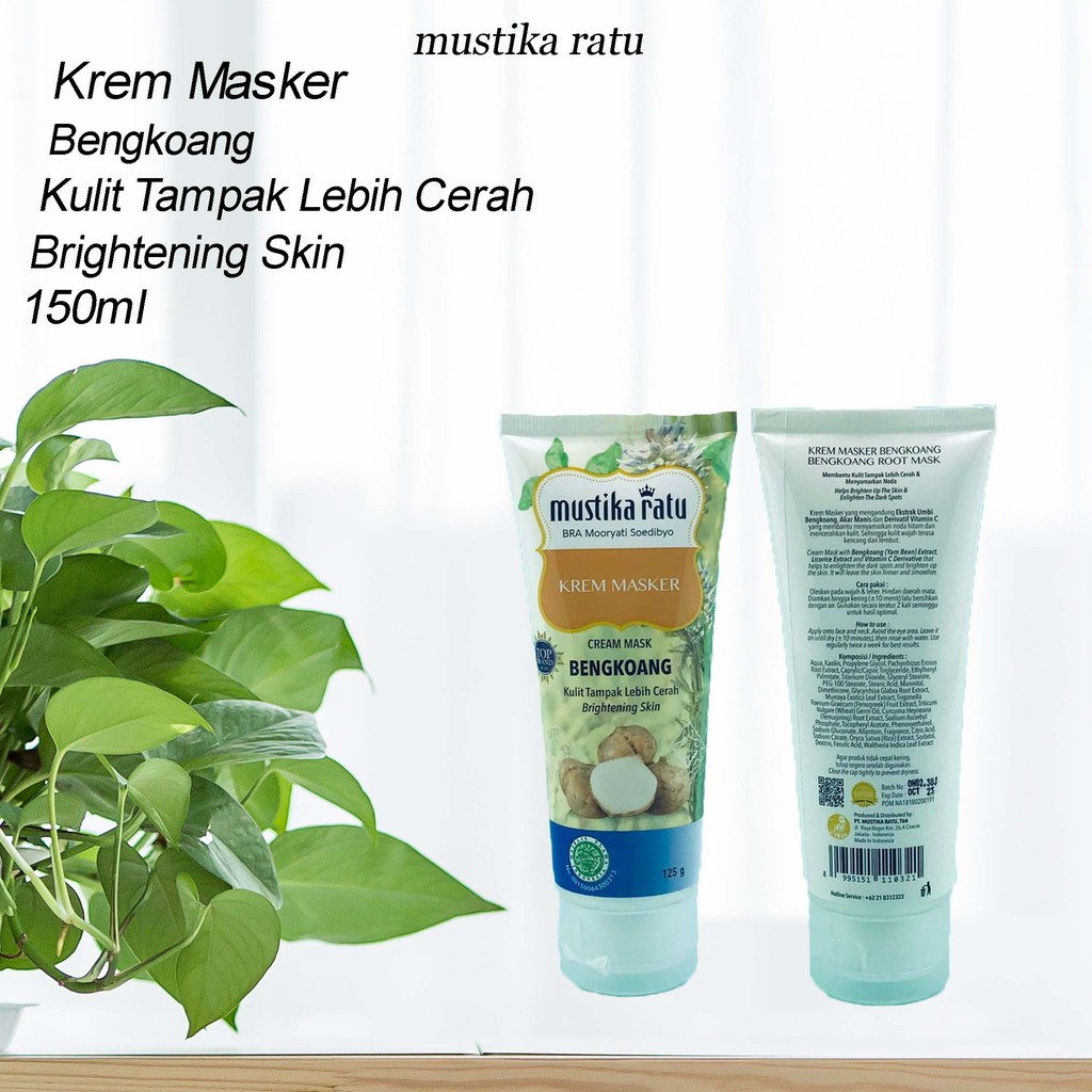 Mustika ratu / Krim Masker / Bengkoang / 125g