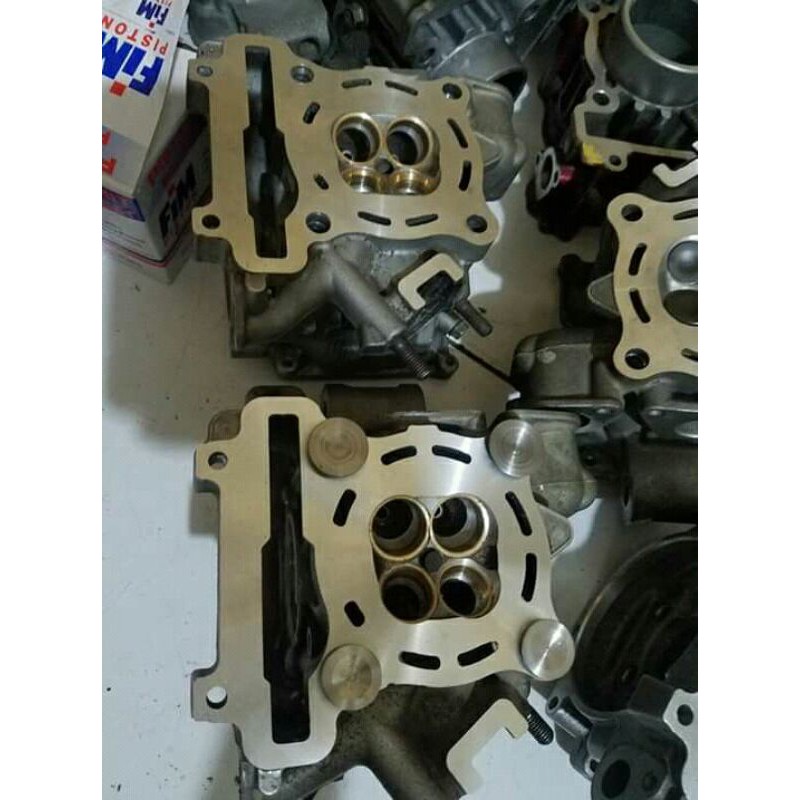 Kop Deksel Cylinder Head Mx Series Klep Lebar 24/21 Seating Vcn / Nickelbronze