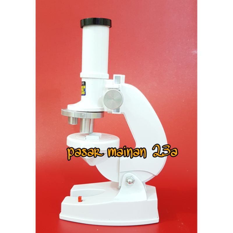 Mainan Anak Edukasi Science Microscope Telescope/miscrocope Teropong Wind Power beast