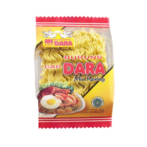 

Burung Dara Mie Kering Gandum 136 gram