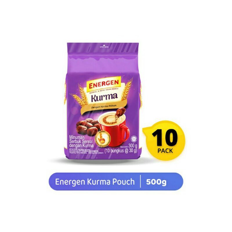 ENERGEN Minuman Sereal Kurma10 pcs