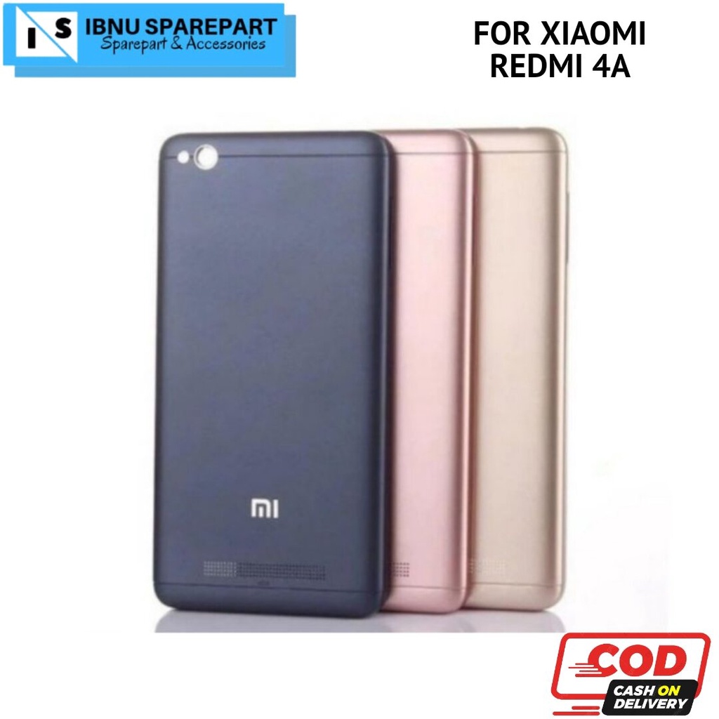 CASING KESING BACKDOOR BACKCOVER TUTUP BELAKANG XIAOMI REDMI 4A - KESING XIOMI 4A