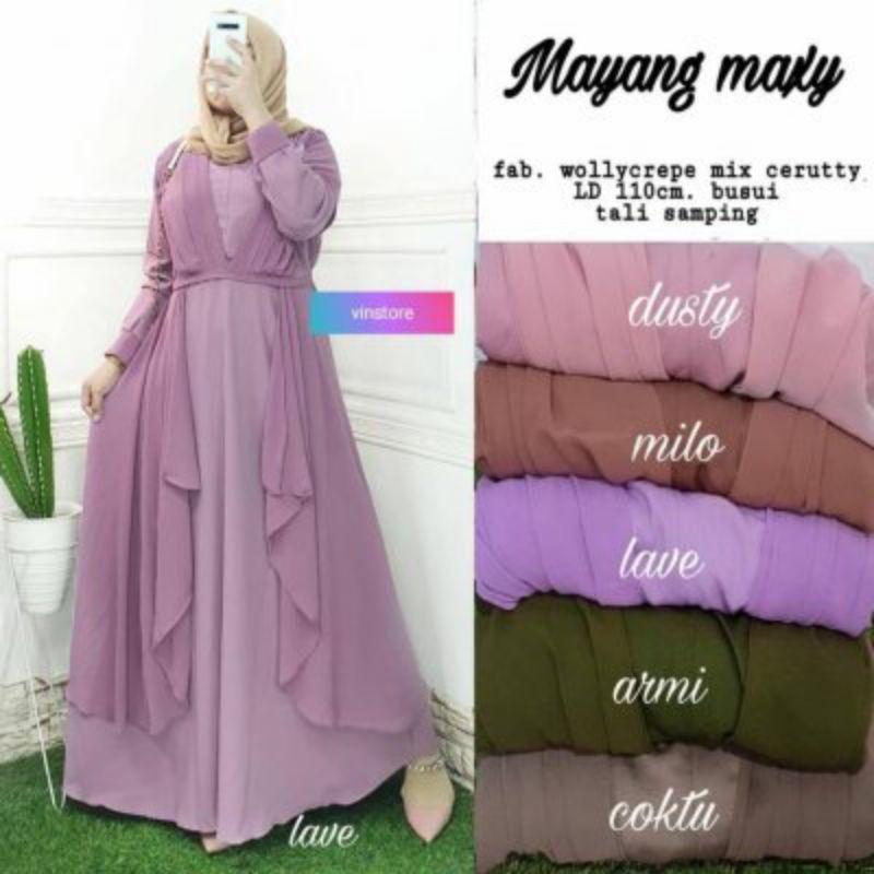 Gamis Maxi Dress Mayang