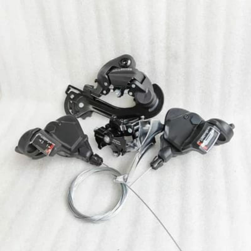 Mini Groupset 9 Speed - RD FD Shifter - groupset 3x9 speed - bisa microshift atau shimano altus acer
