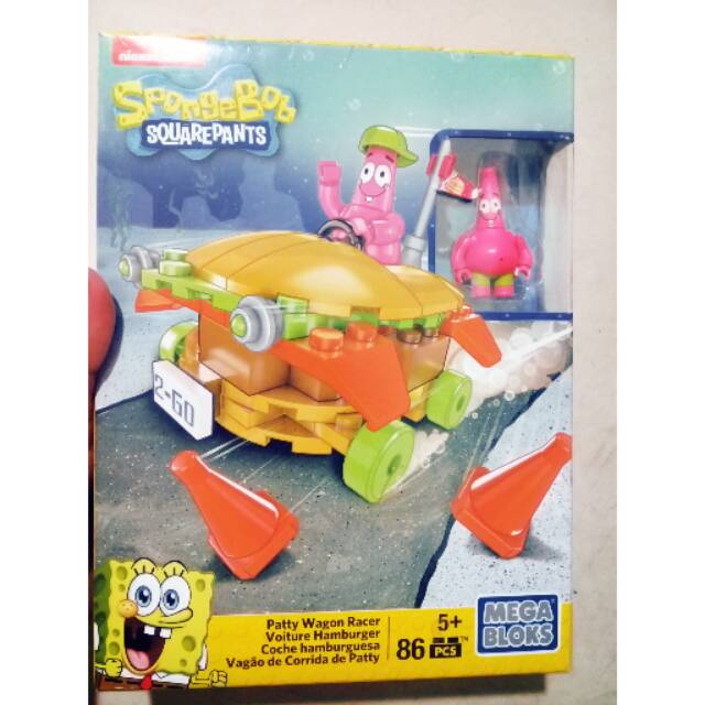 Mega bloks spongebob patty wagon