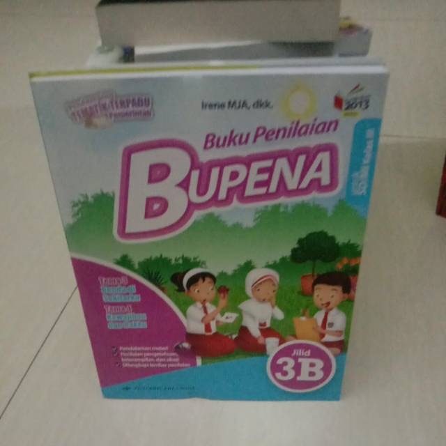 Buku penilaian bupena kelas 3b
