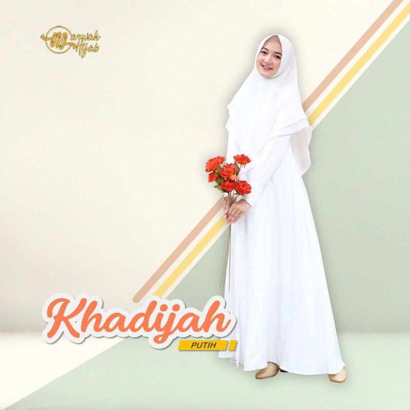 Gamis Khadijah Syar'i by Marwah hijab