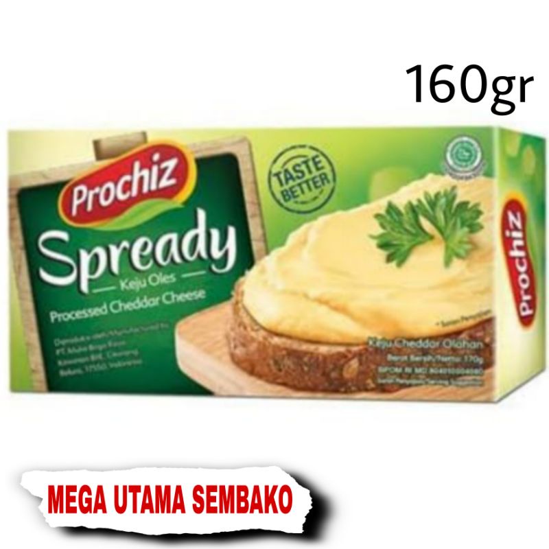 Jual Keju Prochiz Spready 160 Gr | Shopee Indonesia