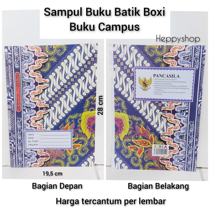 

Sampul Buku Batik Boxi Buku Campus