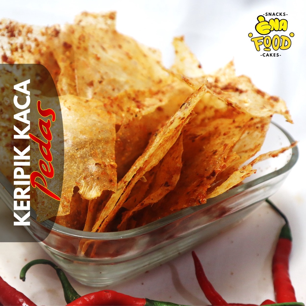 

KRIPCA PEDAS - KERIPIK KACA PEDAS - Enafood