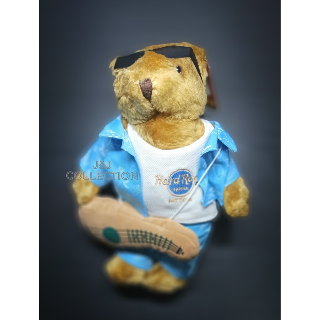 Boneka Hard Rock Hotel Beach Boy Teddy Bear 2012 Pattaya