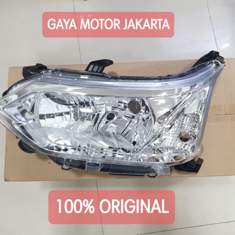 HEADLAMP LAMPU DEPAN KIRI GRAND AVANZA-GREAT XENIA 81170-BZ260 ASLI