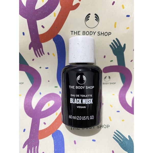 THE BODY SHOP EDT BLACK MUSK VEGAN 60ml SALE ORIGINAL