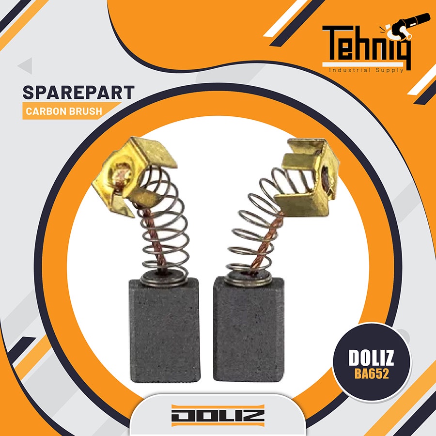 Doliz BA652 Dan BA662 Only Carbon Brush Arang Karbon Sepul Original Sparepart Untuk Mesin Bor Tembok