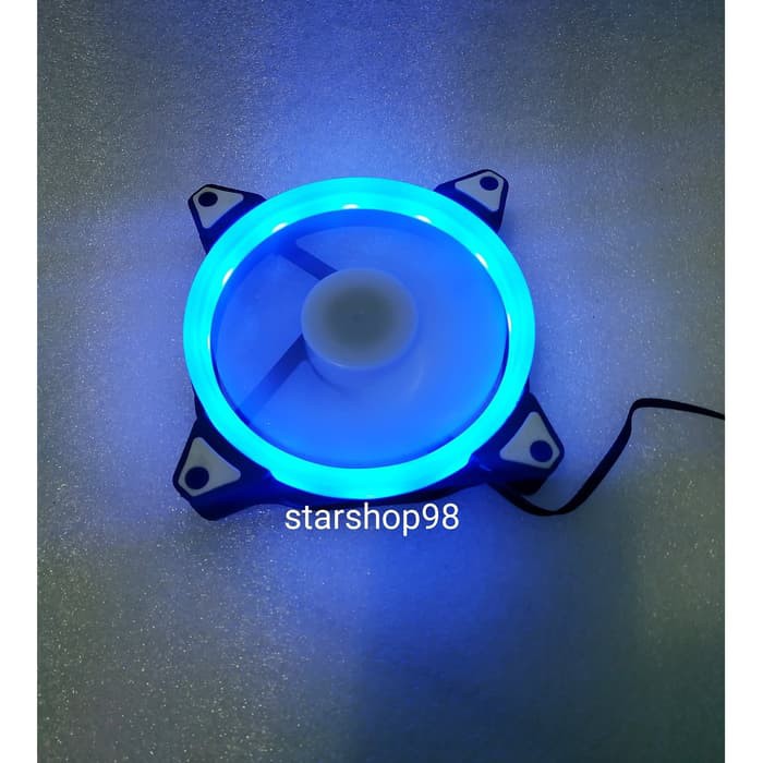 Mejec Fan Casing 12Cm RGB Rotating LED L02 ILLusion