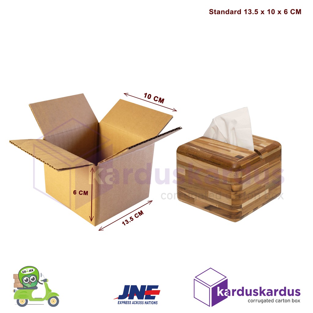

KARDUS | BOX | KARTON PACKING ( 13.5 x 10 x 6 )