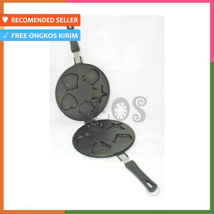 CETAKAN LOYANG SNACK MAKER KARAKTER KUE BOLU CAKE WAFFLE PANCAKE