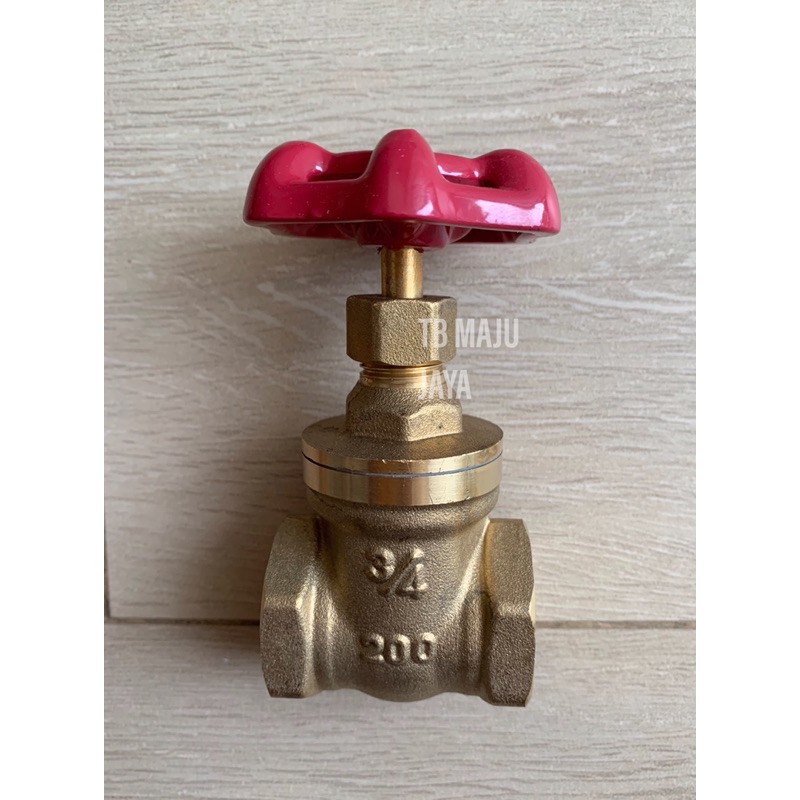 Stop Kran Onda 3/4 Inch Kuningan
