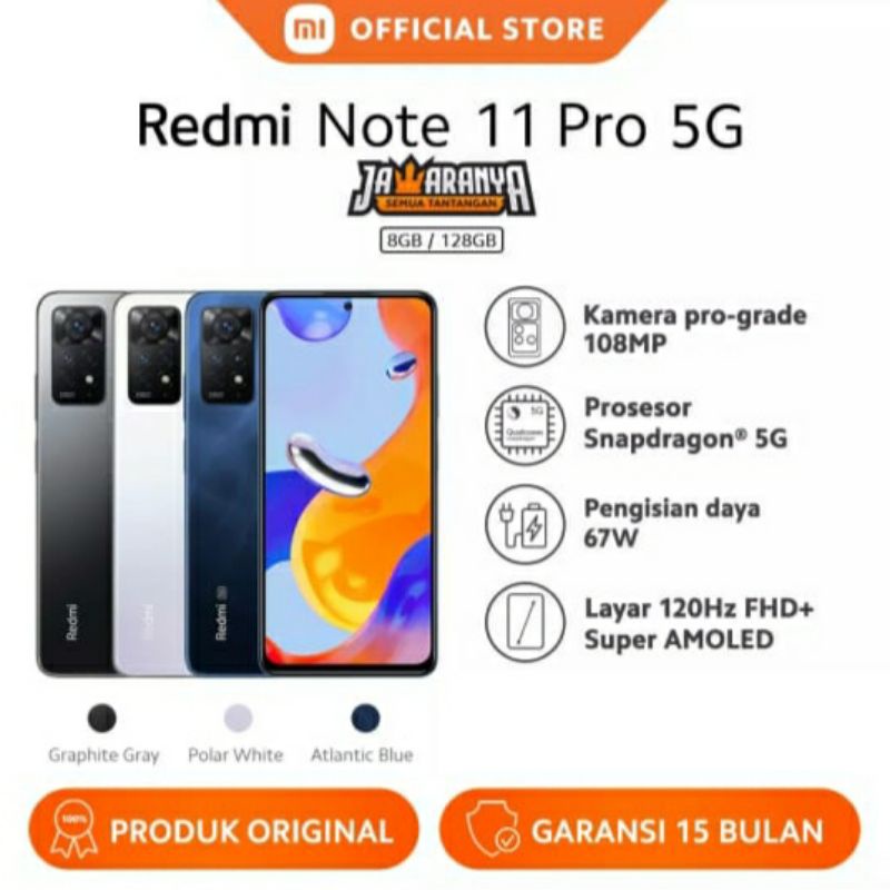redmi note 11 pro 5G 8/128gb