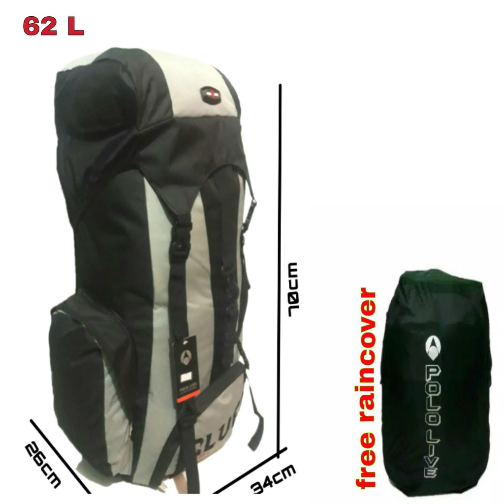 TAS CERIER TAS GUNUNG RANSEL MULTIFUNGSI 62L