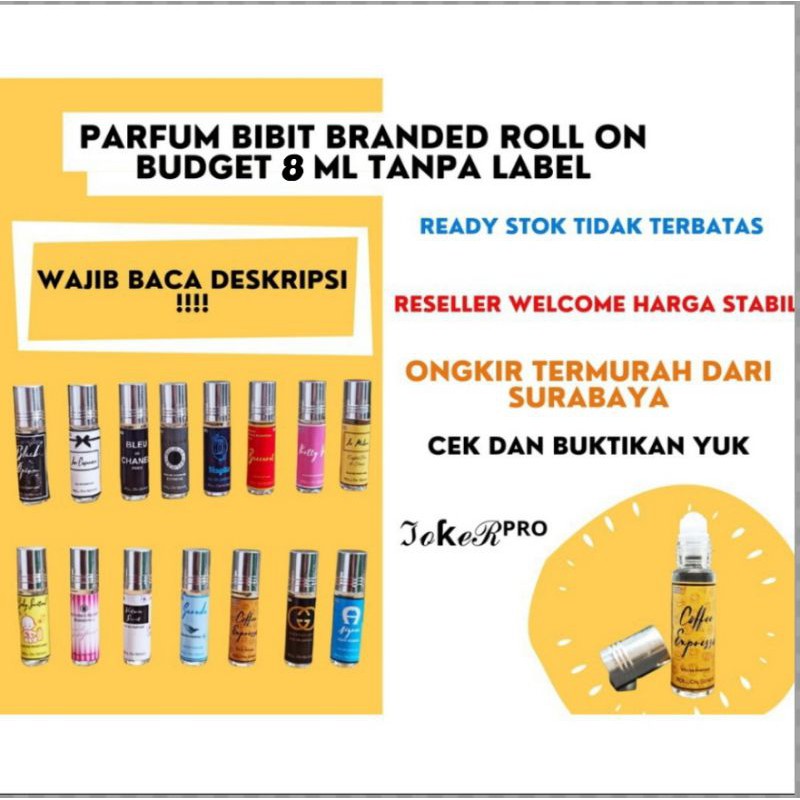 PARFUM BRANDED ROLL ON BUDGET