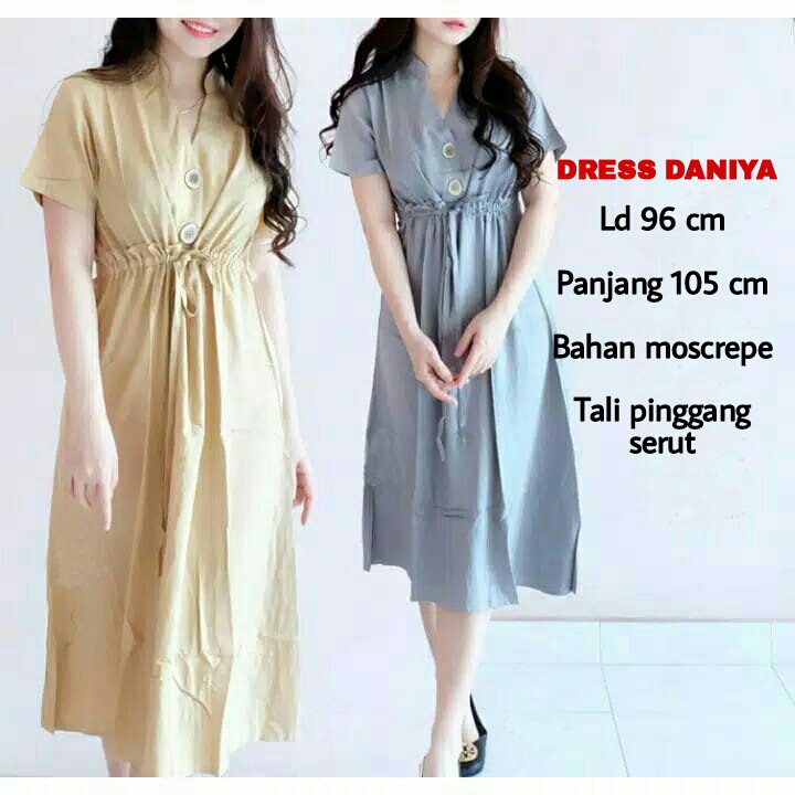 DRESS DANIYA / DRESS BUSUI / DRESS WANITA