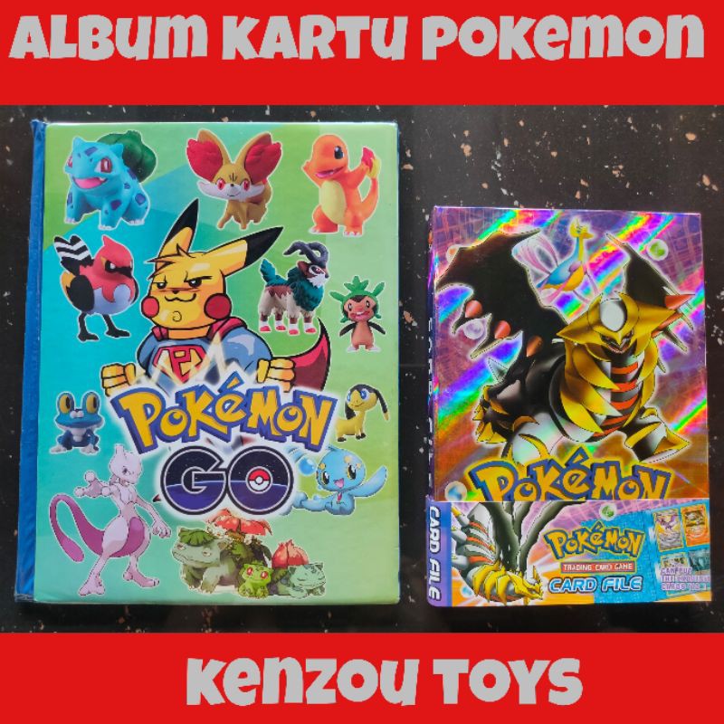 Album Tempat Koleksi Penyimpanan Kartu Pokemon