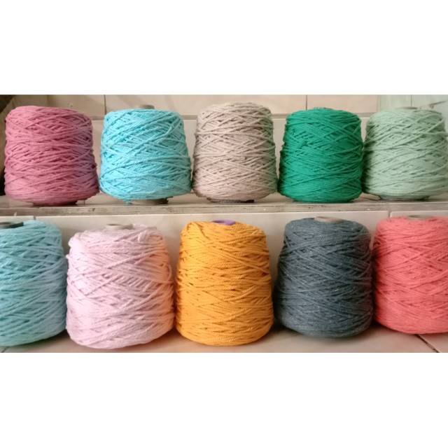 Tali Macrame Warna | Tali Katun
