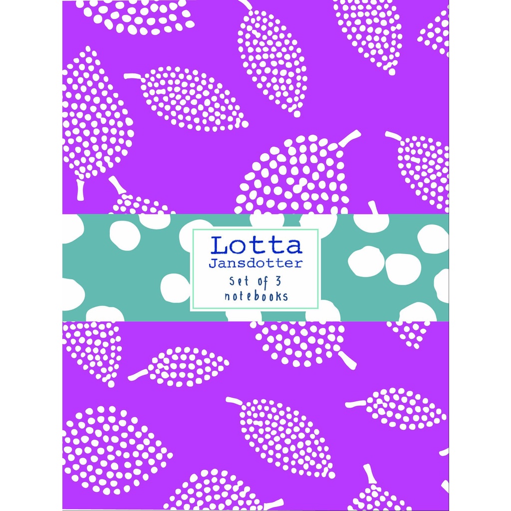 

Lotta Jansdotter : Set Of 3 Notebooks