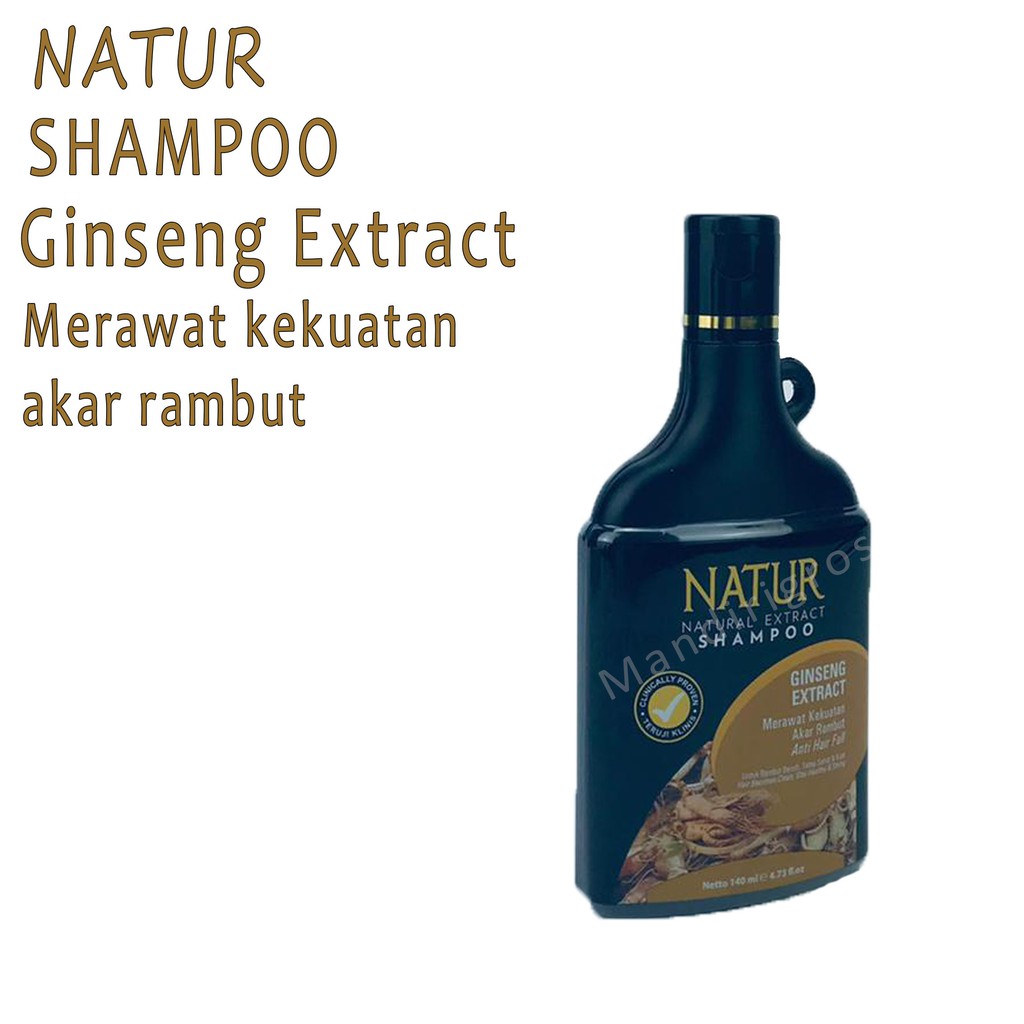 Shampoo *Natur * Ginseng Extract * 140ml