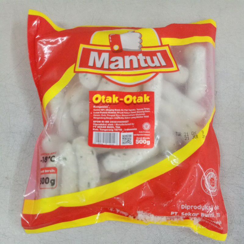 

Mantul otak otak ikan 500gr