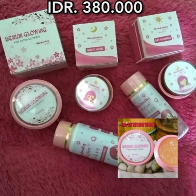 GLOGLOWING SOLUTION BPOM/PAKET GLOWING GLOGLOWING SKINCARE